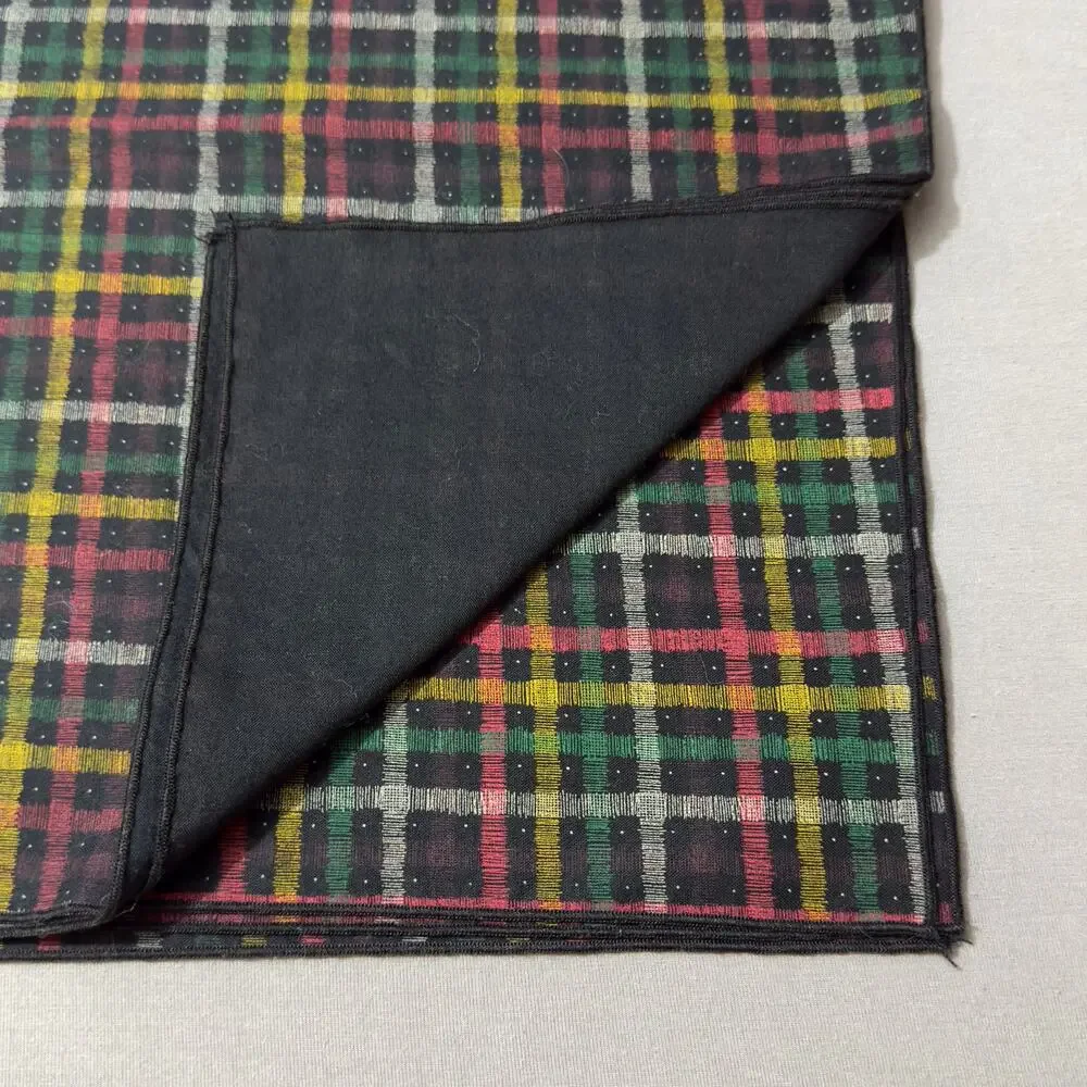 TARTAN Plaid Vintage Cloth Napkin Set of 6